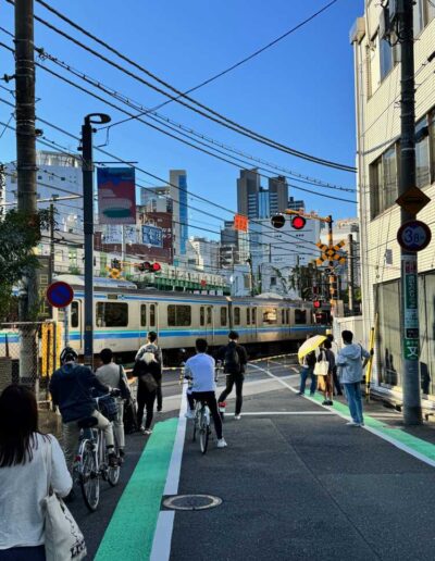 Shibuya Bahnübergang