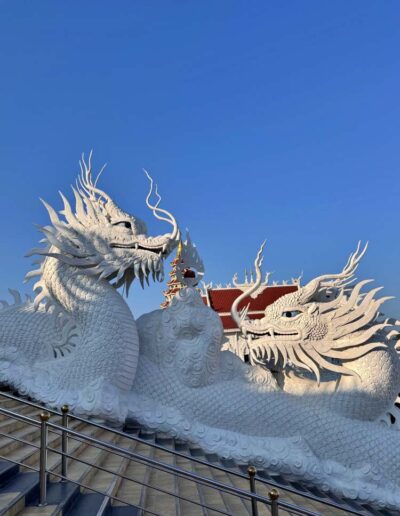 Wat Huay Pla Kang - chinesische Drachenfiguren