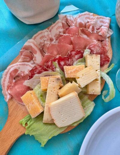 Essen und Trinken am Iseosee - Tagliere