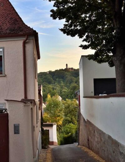 Bamberg, Blick auf die Altenburg