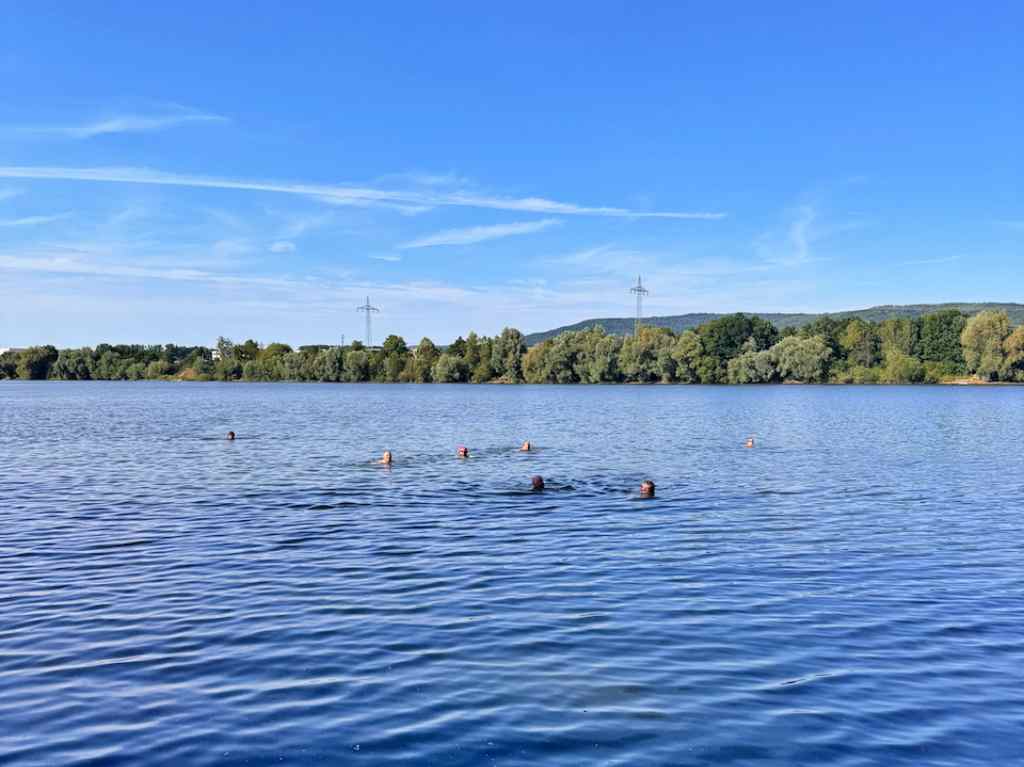 Hirschaid: Der Neubertsee, ein Baggersee