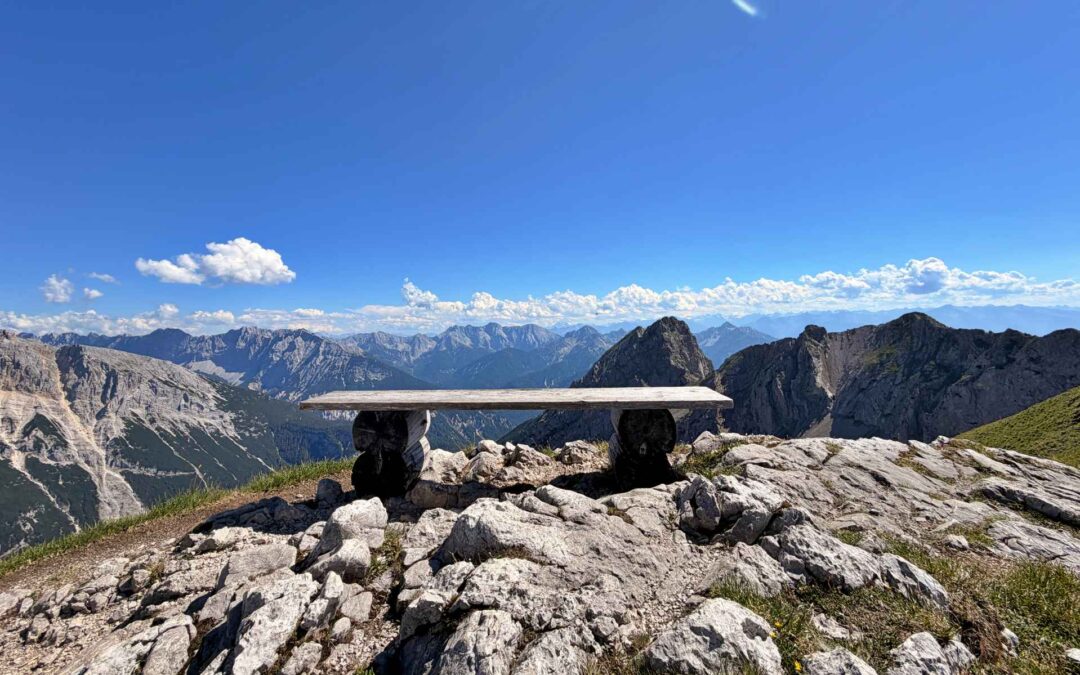 Wunderschöne Wanderung von Mittenwald über das Dammkar auf die Karwendelspitze (1450 hm)
